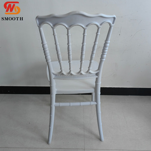 SMOOTH 2026 Classic White PP Wedding Banquet <b>Chair</b> Wholesale Easy Storage Hotel Reception Plastic Event <b>Chair</b> - Product Image 3