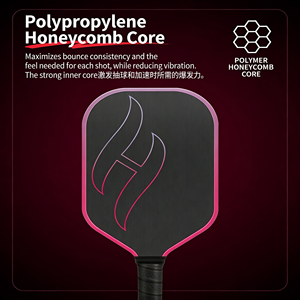 Pala de Pickleball Profesional de Fibra de Carbono T700 Avanzada, Núcleo de Panal de Abeja de 16 mm, Superficie de Alta Fricción y Giro, Raqueta Profesional para Torneos - Product Image 6