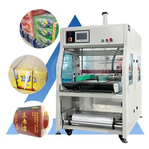 ORME Fully Automatic Water /Beverage Bottle Sleeve 6 Can Pack Shrink Wrapping Machine Without Oven