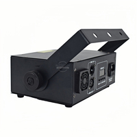 Laser à faisceau ventilateur RGB activé par le son et DMX512 GLITTERFIRE avec motifs dynamiques pour scène DJ, soirées disco et spectacles en boîte de nuit