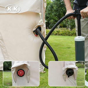 Kawagebo Kamp (KK) 10' X 7' Inflable 6.3 ㎡   Carpa <span class=keywords><strong>de</strong></span> Camping Inflable Oxford con Claraboya para Fiestas y Glamping - Product Image 4