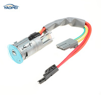 Nouveau commutateur de barillet de serrure d'allumage et 2 clés 77008-05669 7700805669 pour Renault CLIO 1990-1998