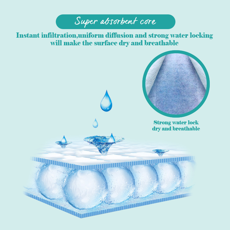 Custom Pull Up Disposable Diaper Pant Breathable Waterproof Training Panty A Grade