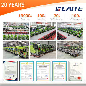 Camion balayeuse électrique autoportée de 5 mètres cubes avec compacteur, machine combinée balayeuse et laveuse de sols <span class=keywords><strong>pour</strong></span> le nettoyage des routes - Product Image 4