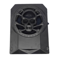 Caisse de subwoofer de voiture de 10 pouces, subwoofer actif fin à installer sous le siège, haut-parleur de basses 12V pour une mise à niveau audio professionnelle des véhicules