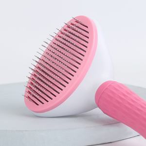 Brosse lissante autonettoyante en acier inoxydable pour chiens et chats avec <span class=keywords><strong>peigne</strong></span> de démêlage en une seule étape pour le toilettage et le massage des animaux de compagnie - Product Image 3