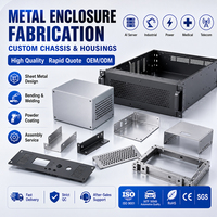 Châssis et boîtiers métalliques sur mesure pour équipements électroniques industriels, fabrication OEM de tôlerie de précision