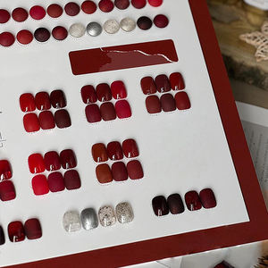 Vernis à ongles AILANUO de haute qualité, fonctionnel, 26 couleurs, série Cardia Red, base coat, vente en gros, OEM personnalisé, flacon privé - Product Image 1