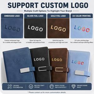 Custom A5 Magnetic Buckle Soft <b>Journal</b> Printed Brand Logo Diary Notepad Note Book Pu Leather Notebook - Product Image 5