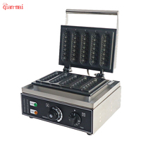 Machine à Gaufres Antiadhésive de Haute Qualité 5 en 1, Gaufrier à Hot-Dogs, Gaufrier à Bâtonnets de Hot-Dogs