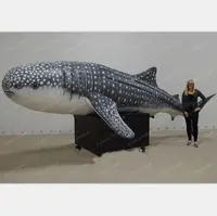 Tiburón ballena inflable gigante para publicidad, gran oferta, 2021