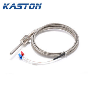 مقياس حرارة صناعي من الفولاذ المقاوم للصدأ <span class=keywords><strong>Pt100</strong></span> مقياس حرارة مقاوم للبلاتين - Product Image 3