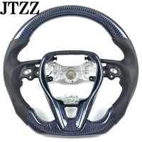 Volant en fibre de carbone personnalisé pour Toyota Corolla Camry Avalon RAV4 EZ 2018 2019 2020 2021 2022 2023 2024