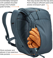 Sac à dos de ski tendance personnalisé 2026, nouvelle collection, vente chaude, avec logo personnalisé, sac à dos d'extérieur étanche pour bottes de ski