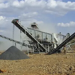 Transportador de linha de produção para fabricação de cimento