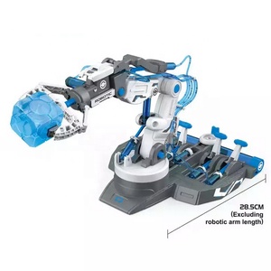 Jouets robotiques STEM 3 en 1 à monter soi-même, bras robotique <span class=keywords><strong>hydraulique</strong></span>, 220 pièces, <span class=keywords><strong>jouet</strong></span> éducatif STEAM pour enfants - Product Image 1