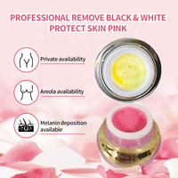 Label privé gel yoni rose pour parties intimes du vagin, des lèvres et des mamelons crème blanchissante et blanchissante