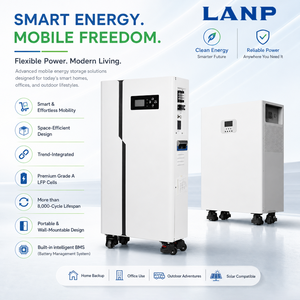 Système solaire et batterie tout-en-un 3kW 5kW 51.2V 100Ah 10kWh 15kWh 20kWh 75kWh pour stockage d'énergie domestique - Product Image 1