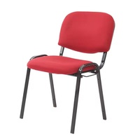 Chaises de laboratoire scolaires, chaises de bureau en métal, mobilier scolaire, chaises d'étudiant avec coussin moelleux