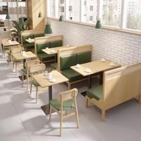 Ensembles de meubles de restaurant personnalisés pour hôtels et écoles – Design moderne, banquettes, tables, chaises, tabourets de bar – Durables et écologiques