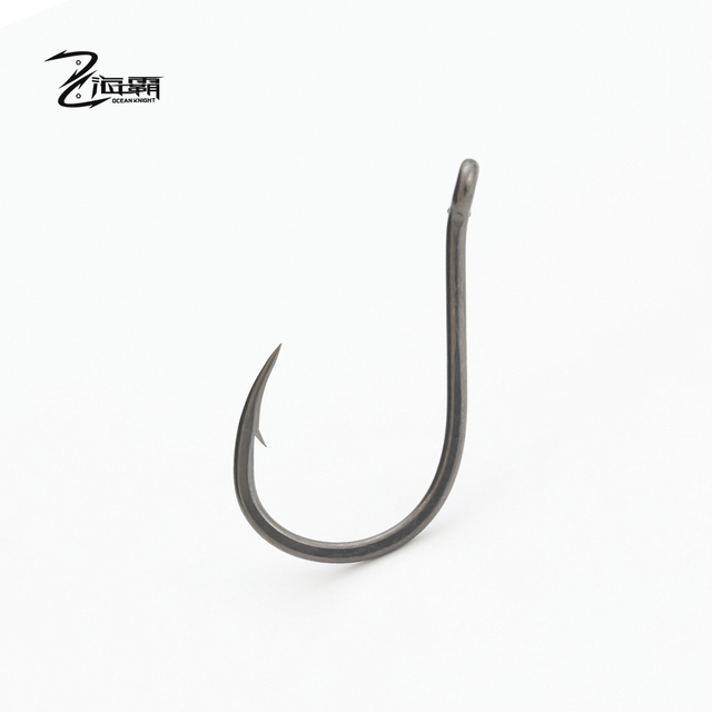 Teflon Super Slide Coating Fish Hook with Ring