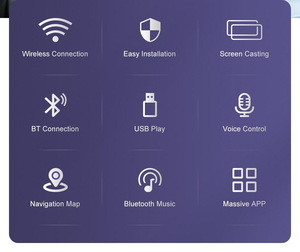 Kit de Actualización <span class=keywords><strong>SYNC</strong></span> para Explorer, Escape y Focus, Integración Inalámbrica de CarPlay y Android Auto, Electrónica para Automóviles, Módulo CarPlay para Ford - Product Image 5