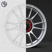 Jantes forgées monobloc personnalisées à blocage central 20 21 pouces pour Porsche GT3 RS Supercar