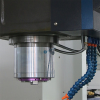 Fraiseuse CNC à portique à colonne fixe 5 axes GMC4027 GMC5027, commande GSK, broche BT50, broche simple, usage intensif, 6000 tr/min