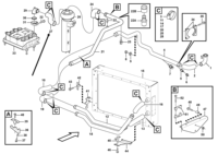 Tuyau de radiateur VOE11194600 Volvo, pièces de rechange pour engins de construction, tuyau Volvo 11194600, pièces Volvo