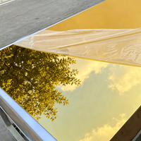 Plaque acrylique miroir argentée hautement réfléchissante, panneau miroir en Perspex pour la décoration murale, l'artisanat et la fabrication de signalétique