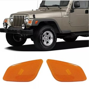 ไฟเลี้ยวข้างสำหรับรถจี๊ปแรงเลอร์ TJ 1997-2006 55155629 28AC ABS ติดตั้งโดยไม่ต้องเจาะ - Product Image 4