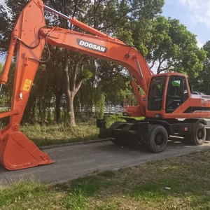 Excavatrice sur chenilles hydraulique Doosan DX210W-9C d'occasion de 21 tonnes, machine d'origine avec garantie d'un an, prix bas à la vente - Product Image 1