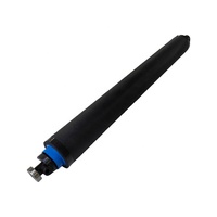 Rouleau en caoutchouc personnalisé pour machine d'impression en nylon, tige en ébène