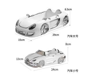 Personnalité Voiture Forme Fumée En Céramique Cendrier Cadeaux Placage Cendrier Personnalisé Pour <span class=keywords><strong>La</strong></span> Décoration Intérieure - Product Image 2