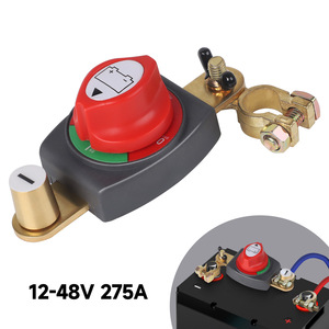 Interruptor de Corte de Corriente 12-48V 275A con Pinzas de Latón para Apagado de Motor Automotriz - Product Image 2