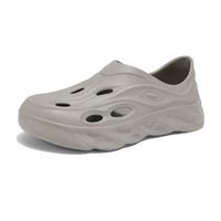 Sandales de plage transfrontalières pour hommes, nouvelle collection 2025, respirantes, en EVA, sans semelle intermédiaire, à bout ouvert, semelle souple, style simple et tendance