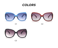 Lunettes de soleil de luxe surdimensionnées classiques et tendance en argent pour hommes, femmes et unisexe, protection UV400, logo personnalisé, marque OEM, mode haut de gamme