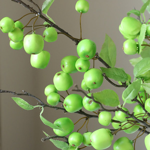 Fleurs artificielles <span class=keywords><strong>houx</strong></span> petite pomme fleurs artificielles mariage hôtel restaurant décor maison fleurs artificielles - Product Image 4