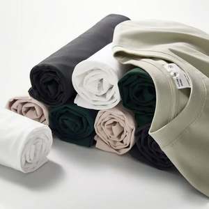 Camisetas de Alta Calidad, 300gsm, 100% Algodón, Precio de Fábrica, Fabricante, Impresión de Logotipo Personalizado, Camiseta Lisa Unisex para Hombre y Mujer - Product Image 2