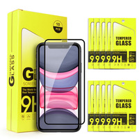Protection d'écran en verre trempé anti-espionnage, anti-regard indiscret, couverture intégrale, anti-rayures, 3D/2.5D, pour 11 Pro/XS/X