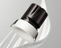 Spot encastré au plafond anti-éblouissement 12W UGR19 COB, découpe de 75 mm, downlight LED en aluminium LP-AJ7592ARC-NR-0-1