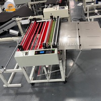Máquina Cortadora de Rollos de Tela Totalmente Automática, de Rollo a Hoja, con Dispositivo Anti-Rayones de Presión de Resorte Suave