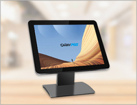 CARAV prix usine 15 pouces A Grade LCD écran tactile moniteur client affichage pour Terminal