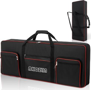 Étui pour clavier de piano souple, entièrement rembourré, avec poignées et bretelles réglables, imperméable, échantillon gratuit - Product Image 4