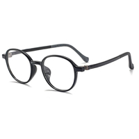 6101 Vente en gros d'usine Monture optique transparente unie pour enfants en TR90, monture intégrale, lunettes de mode pour adolescents, logo personnalisé, durable