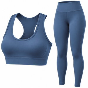 Conjuntos de Yoga sin Costuras para Mujer, Ropa Deportiva Personalizada, Ropa de Gimnasio Elástica, Proveedor Mayorista - Product Image 3