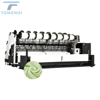 Tongwei HKS Hochgeschwindigkeits-Kettenwirkmaschine mit Jacquard und EL-Gerät Integriertes Steuerungssystem für Frottee-Handtücher