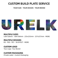Pelat Cetak Printer 3D Dua Sisi, Pelat Pendingin 264x276mm untuk Anycubic Kobra S1/Kobra X/Kobra 4 Grosir Kustom