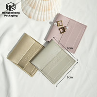Sacs de rangement en cuir PU en gros, sacs cadeaux personnalisés pour bijoux, sacs pour bagues, colliers, bracelets