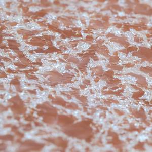 Feuille de plastique celluloid de qualité supérieure avec motif à pois blanc corail - Idéale pour les pièces de basse électrique, les composants de luthier sur mesure - Product Image 6